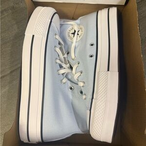Converse Blue High-Top Sneakers